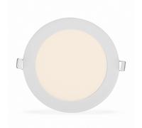 Led Recessed Panel TAVO Round Warm White 1200LM 15W Dimmable Ø 155mm