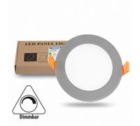 Led Recessed Panel TAVO Round Warm White 880LM 12W Dimmable (S) Ø 135mm