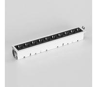 LED Recessed Spot Lighting Kit Long Strip Ceiling Spotlight, Minimalist Linear Flush Mount Ceiling Light, Gallery Picture Spotlights, Living Room Hallway Ceiling Lamps