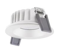 LED Recessed Spotlight 6W 4000K CRi90 36 Degrees IP65 in White Dim