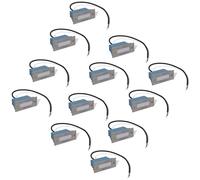 LED Recessed Stair Lights Step Light 12 pcs 44x111x56 mm vidaXL