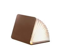 LED Rechargeable Book Light USB Natural Wood or Leather Tyvek Paper Mini/Large