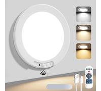 LED Rechargeable Ceiling Light, Battery Operated Motion Sensor Lights Indoor Wi