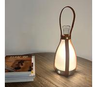 LED Rechargeable Table Lamp Touch Dimmable, Table Lamp Cordless In Wine Bottle Design, USB Desk Lamp Rechargeable, Portable Wine Bottle Bottle Lamp with Leather, 3000K-6000K Bedside light Night light