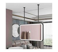 LED Rectangular Bathroom Mirror, Ceiling Mount, 3 Color Options, Adjustable Brightness, Modern Design, Anti-Fog, Energy Efficient, Stylish Home Decor
