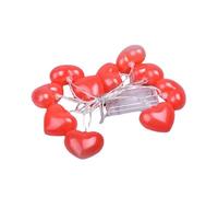 LED Red Heart Light String Perfect for Valentine's Birthday Proposal Celebration Create Dreamy Atmosphere in Girls' Room Warm Christmas Lights Wire with Remote (A, 150cm)