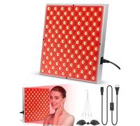 LED Red Light Therapy Panel Lamp for Facial Anti Aging Skin Care Beauty 225 LED Light Body Pain Relief Physical Therapy Tools EU plug