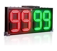 LED Referee Substitution Board for Football, High Brightness, Data Auto-Save After Power Failure, Essential Match Equipment for Coaches and Officials