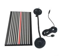 LED Reflector Board Light for Car Dent Repair Simple Tool for Effective Distortion Assessment (Black White)