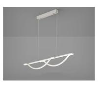 Led Restaurant Chandelier Simple Dining Room Bar Table Lamp One-Word Strip Pendant Lights Home Indoor Decor Lighting