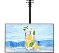 LED Restaurant Menu Board, Ultra Slim Snap Frame LED Light Box,Wall Mounted Billboard, Horizontal/Vertical Hanging Restaurant Board Sign for Cafe Shops,Horizontal-60×100cm