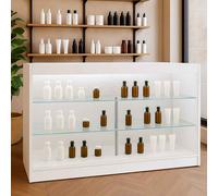 LED Retail Shop Counter K1500 - White White