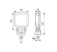 HELLA 2ZR 996 285-501 Reverse light