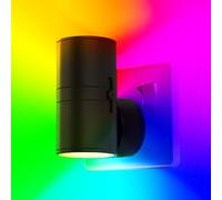 LED RGB Night Light Plug in Wall with Adjustable, Vintage Multicolour Night Light with Dusk to Dawn Sensor, Dimmable Night Light Hallway Bedroom Stair Bathroom Toddler[1 Pack]