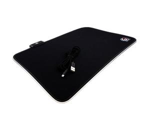 LED RGB Pro Gaming 3mm Heavy Duty Mouse Pad Mat 250 x 350mm Medium [LED Gaming Mouse Pad - Medium]