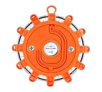 LED Road Warning Flash Light - Emergencies Roadside Signal, High Visibility Flashing Light, Weatherproof Safety Device | Ideal for Vehicles, Parking Lots, Highways, Construction Zones, Night Driving