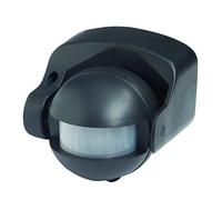 LED Robus Group 180° Black Motion Sensor Outside Lights Movement Detector / 240V PIR Motion Sensor for Outdoor Floodlight, Small Eyeball Black PIR Movement Detector for Garden Lights