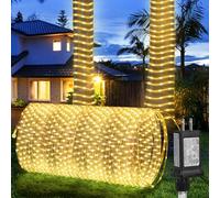 LED Rope Lights Outdoor String Lights,100ft 300LED Flexible Tube Lights Connectable Fairy String Light Plug in Waterproof 8 Modes for Indoor,Outside Home,Yard,Pool,Wedding,Garden,Patio Holiday Decor