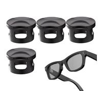 LED Screen Protector for Smart Glasses | Glass Protector Stickers, 4 Privacy Lens Caps - for Hiking Camping Beach Travel Outdoor Sport