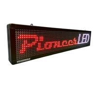 LED Scrolling Sign Retail Store Front Matrix Programmable Screen 195x19cm 77x7in Outdoor