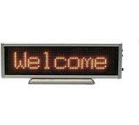 LED Scrolling Sign Screen Information Display, Outdoor Electronic Advertising, Programmable Support For Any Language