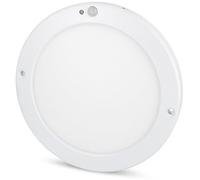LED Sensor Panel Ceiling Light, 18W, warmwhite 3000K
