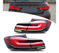 LED Sequential Tail Lights Compatible With BMW 5 Series F10 F18 M5 2011-2017 Facelift Dynamic Turn Signal Start-up Animation Rear Lamps Assembly (OEM+)