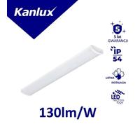 LED Shade Light 40W IP54 NW 5200lm 4000K 120cm 5 MEBA 33893