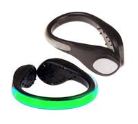 Led Shoe Flashlight - Flexible Clip on Safety, Light Running Jogging Walking Gear, Compact Abs Shoe Accessory Design with Bright Illumination | Night Roller Dark Path Christmas Holiday