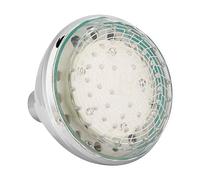 LED Shower Head, G1/2in 7 Color Changing Lights Top Shower Bathroom Shower Sprayer Temperature Controlled Shower Sprayer (9814B Colorful)