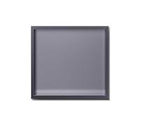 LED Shower Head with Stainless Steel Finish - Waterproof Recessed Bathroom nizer No Tile Required Wall Mounted Storage Solution for Home & Hotel Use