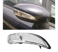 Led Side Door Wing Mirror Indicators Turn Light Door Wing Mirror Indicator Lens Clear Fits for MK7/MK7.5 2009-2017(Right Side)