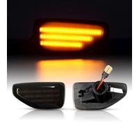 Led side indicators suitable for Dacia Duster II | 2018> onwards | BLACK
