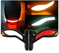 Led Side Marker Lights Flowing Outline R/W/A Trailer Truck 12V 24V Cobra Style