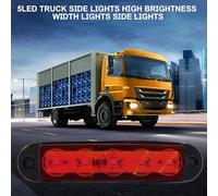 LED Side Marker Lights | Front Rear LED Side Marker Lights,Caravan Sealed Indicators, Clearance Lamp Turn Signal, Stop Running Light, Highlights For Trucks, Trailer