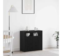 LED Sideboard 2 Door Buffet Storage Cupboard Display Cabinet TV Unit Stand