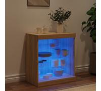 LED Sideboard Cabinet Home Storage Cupboard Buffet with RGB LED Lights Unit