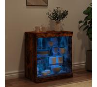 LED Sideboard Cabinet Home Storage Cupboard Buffet with RGB LED Lights Unit