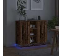 LED Sideboard Home Kitchen Storage Cupboard Kitchen Storage RGB LED Lights Unit