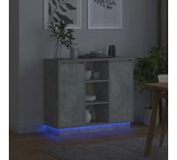 Sideboard Concrete Grey 90 x 32 x 75 cm Engineered wood