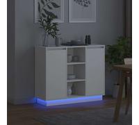 LED Sideboard Home Kitchen Storage Cupboard Kitchen Storage RGB LED Lights Unit