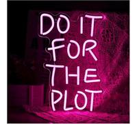 Led Sign For neon Lamp Do It for The Plot for Sign LED Light Dimmable for Powered
