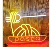 LED Sign Snack Neon Signs Food Led Lights Shop Wall Decorative Popcorn Lamps Pizza Burger Tacos Decoration Light USB Brightness Adjustable