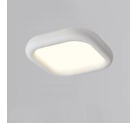 Led Simple Modern Cream Style Ceiling Light, Full Spectrum Blue Highly Explicit Eye Lamp, Bedroom Lamp, Living Room Lamps and Fixtures,Cream,50Cm/White/50Cm