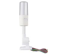 LED Siren Alarm Light with Buzzer 24V, Foldable Signal Indicator Lamp for Industrial Vehicles and Construction Sites, Red/Green/Yellow Flashing Modes