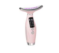 LED SkinLift- Face and Neck Toner Device, Tone, and Sculpt Your Skin, All from The Comfort of Home (Pink)