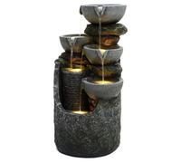 Led Slate Cascading Garden Fountain