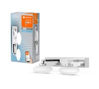 LED Smart + Bath Orbis Wall Elypse Chrome IP44 12W 1000lm 3000K-6500K Dim Wifi