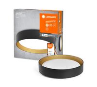 Led Smart+ Ceiling Light Orbis Kurt Black Gold 45cm 30W CCT Lamp Dimmable WiFi