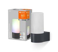 LED Smart+ Outdoor Wall Lamp Pipe Dark IP44 10W RGBW 3000K Dimmable App Wifi [EEK: F]